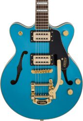 Guitarra eléctrica semi caja Gretsch G2655TG Streamliner Center Block Jr. Double-Cut Bigsby Ltd - Riviera Blue