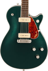 Guitarra eléctrica de corte único. Gretsch G5210-P90 Electromatic Jet Two 90 Single-Cut with Wraparound - Cadillac green