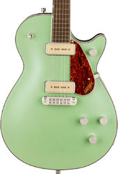 Guitarra eléctrica de corte único. Gretsch G5210-P90 Electromatic Jet Two 90 Single-Cut with Wraparound - Broadway jade