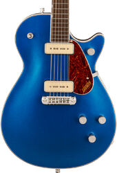Guitarra eléctrica de corte único. Gretsch G5210-P90 Electromatic Jet Two 90 Single-Cut with Wraparound - Fairlane blue
