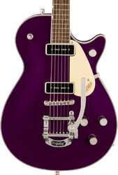 Guitarra eléctrica de corte único. Gretsch G5210T-P90 Electromatic Jet Two 90 Single-Cut with Bigsby - Amethyst
