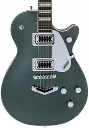 Guitarra eléctrica de corte único. Gretsch G5220 Electromatic Jet BT V-Stoptail - Jade grey metallic
