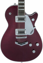Guitarra eléctrica de corte único. Gretsch G5220 Electromatic Jet BT V-Stoptail - Dark cherry metallic