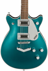 Guitarra eléctrica de doble corte Gretsch G5222 Electromatic Double Jet BT with V-Stoptail - Ocean turquoise