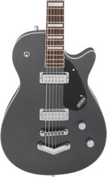 Guitarra eléctrica barítono  Gretsch G5260 Electromatic Jet Baritone with V-Stoptail - London grey