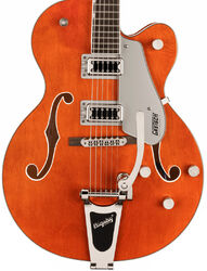 Guitarra eléctrica semi caja Gretsch G5420T Electromatic Classic Hollow Body Single-Cut with Bigsby - Orange stain
