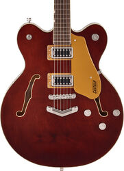 Guitarra eléctrica semi caja Gretsch G5622 Electromatic Center Block Double-Cut with V-Stoptail - Aged walnut
