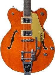 Guitarra eléctrica semi caja Gretsch G5622T Electromatic Center Block Double-Cut with Bigsby - Orange stain