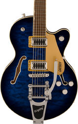 Guitarra eléctrica semi caja Gretsch G5655T-QM Electromatic Center Block Jr. Single-Cut - Hudson sky