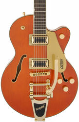Guitarra eléctrica semi caja Gretsch G5655TG Electromatic Center Block Jr. - Orange stain