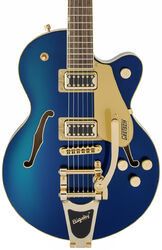 Guitarra eléctrica semi caja Gretsch G5655TG Electromatic Center Block Jr. - Azure metallic