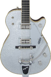 Guitarra eléctrica de corte único. Gretsch Professionnal G6129T-59 Vintage Select ’59 Silver Jet Bigsby (Japan) - silver sparkle