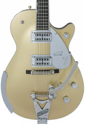 Guitarra eléctrica de corte único. Gretsch G6134T Penguin Professional Ltd (Japan) - Casino gold