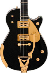 Guitarra eléctrica de corte único. Gretsch Professionnal G6134TG-58 1958 Custom Penguin Bigsby Ltd (Japan) - Emerald Night