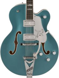 G6136T-140 Ltd Electromatic Hollow Body 140th Double Platinum Bigsby - Two-Tone Stone Platinum/Pure Platinum