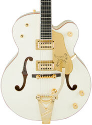 Guitarra elécrica jazz cuerpo acústico Gretsch G6136T-59 Vintage Select Edition '59 Falcon Bigsby Professional (Japan) - Vintage white