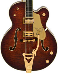 Guitarra eléctrica semi caja Gretsch G6136TGQM-59 Falcon Limited Edition - Forge