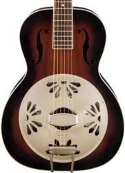 Dobro resonador Gretsch G9240 Alligator Biscuit Round-Neck (RW) - 2-color sunburst