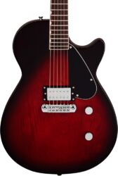 Guitarra eléctrica de corte único. Gretsch Electromatic Jet Club 1-Pickup - Claret Burst
