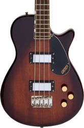Bajo eléctrico de cuerpo sólido Gretsch Streamliner Jet Club Bass Single-Cut - Havana burst