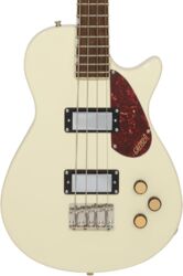 Bajo eléctrico de cuerpo sólido Gretsch Streamliner Jet Club Bass Single-Cut - vintage white