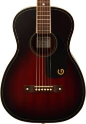 Guitarra folk Gretsch JIM DANDY PARLOR SHSC TOUT TILLEUL NOY - Deep Cherry Burst