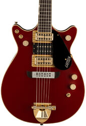 Guitarra eléctrica de doble corte Gretsch Malcolm Young G6131-MY-RB Jet Ltd - Vintage firebird red