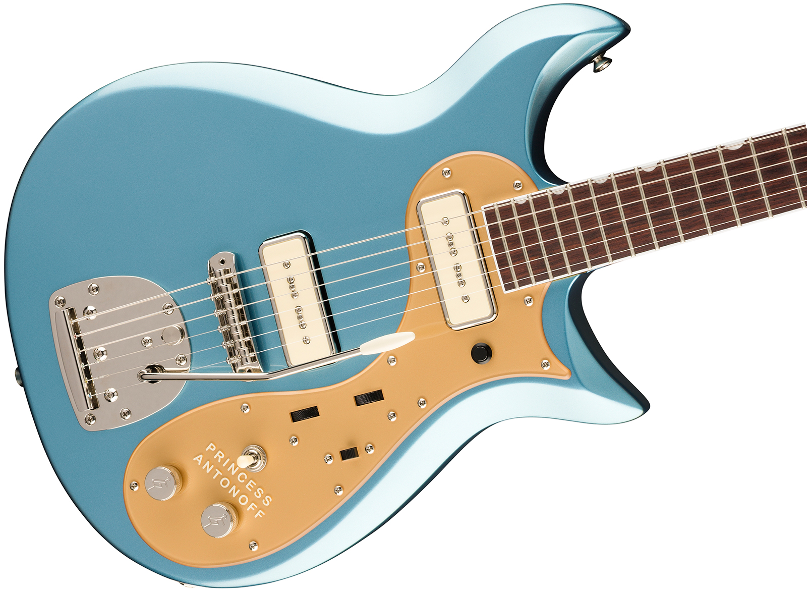 Gretsch Jack Antonoff Cvt Princess Electromatic Ltd Signature 2s Trem Rw - Mako - Guitarra eléctrica de doble corte - Variation 2