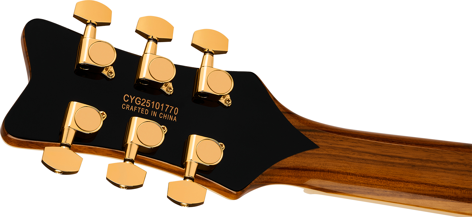 Gretsch Jet Black Limba Electromatic Ltd Chi 2h Ht Eb - Sunburst - Guitarra eléctrica de corte único. - Variation 4