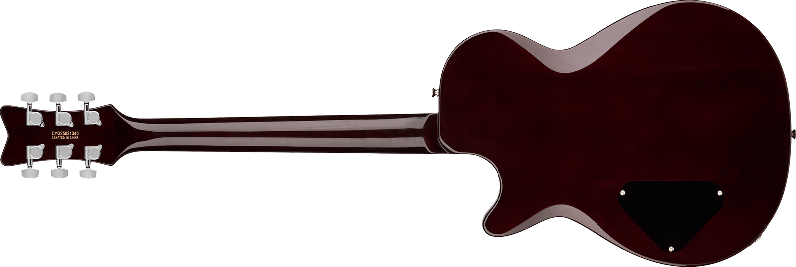 Gretsch Jet Club 1-pickup Electromatic 1h Ht Rw - Claret Burst - Guitarra eléctrica de corte único. - Variation 1