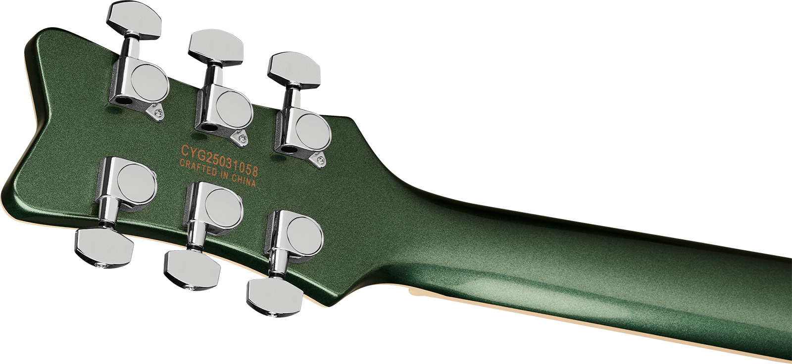 Gretsch Jet Club 1-pickup Electromatic 1h Ht Rw - Steel Olive - Guitarra eléctrica de corte único. - Variation 4