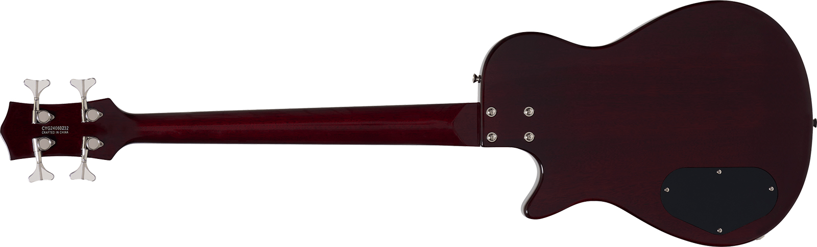 Gretsch Jet Club Bass Single-cut Streamliner Shsc Lau - Havana Burst - Bajo eléctrico de cuerpo sólido - Variation 1