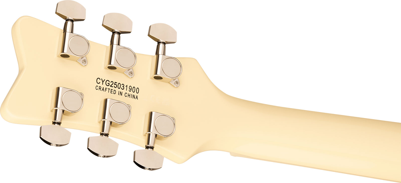 Gretsch Jet Club Electromatic 2h Ht Rw - Buttercream - Guitarra eléctrica de corte único. - Variation 3