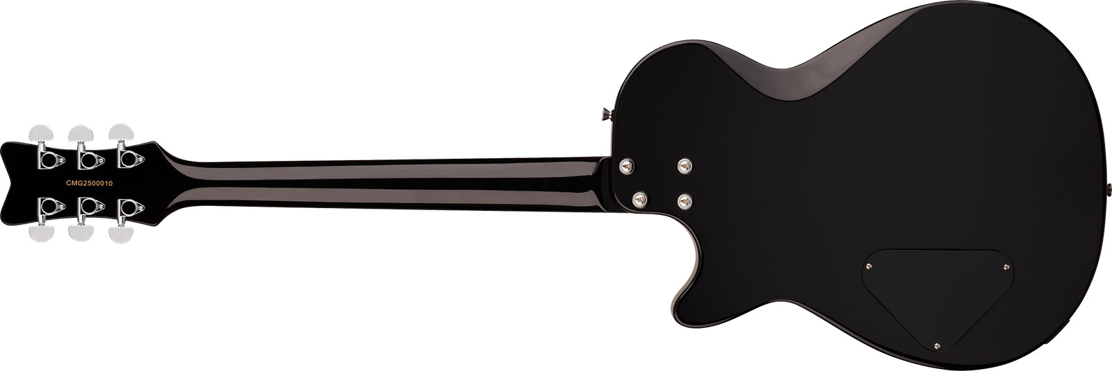 Gretsch Jet Club Streamliner 2h Ht Lau - Jet Black - Guitarra eléctrica de corte único. - Variation 1