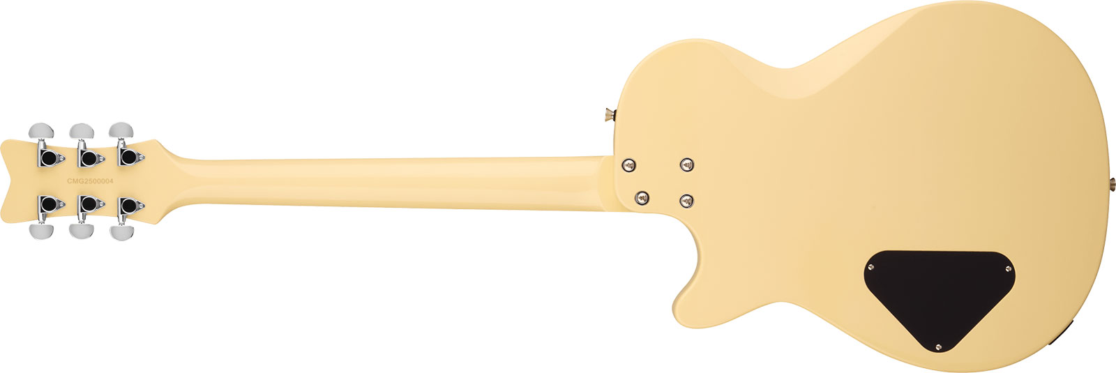 Gretsch Jet Club Streamliner 2h Ht Lau - Aged White - Guitarra eléctrica de corte único. - Variation 1