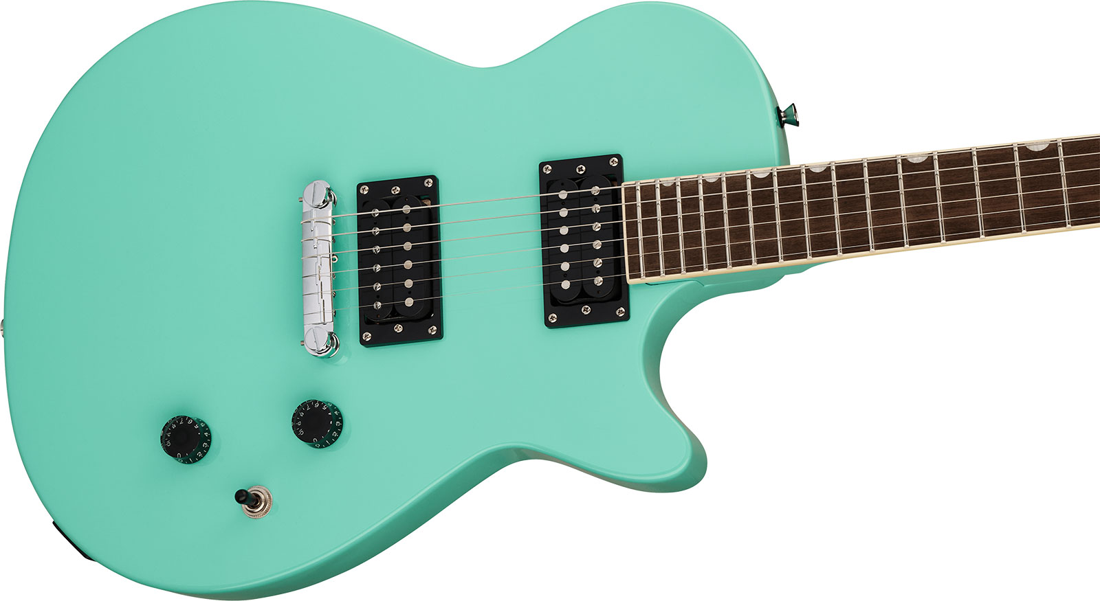 Gretsch Jet Club Streamliner 2h Ht Lau - Sea Foam Green - Guitarra eléctrica de corte único. - Variation 2
