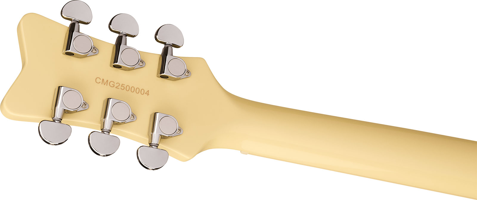 Gretsch Jet Club Streamliner 2h Ht Lau - Aged White - Guitarra eléctrica de corte único. - Variation 3