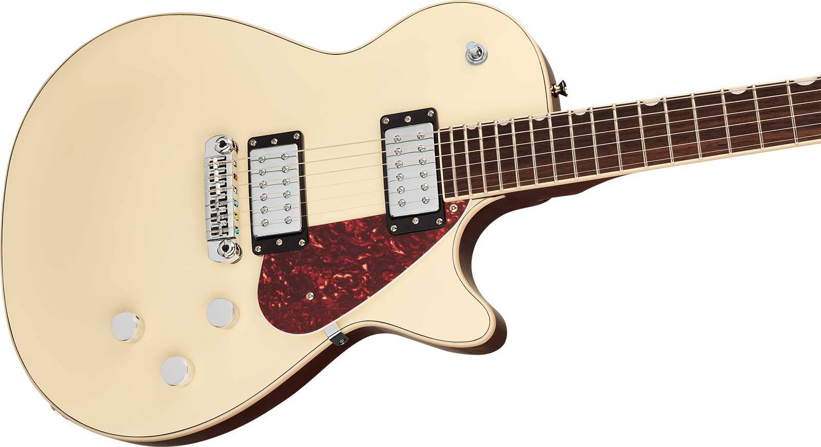 Gretsch Jet Electromatic 2h Ht Rw - Vintage White - Guitarra eléctrica de corte único. - Variation 2