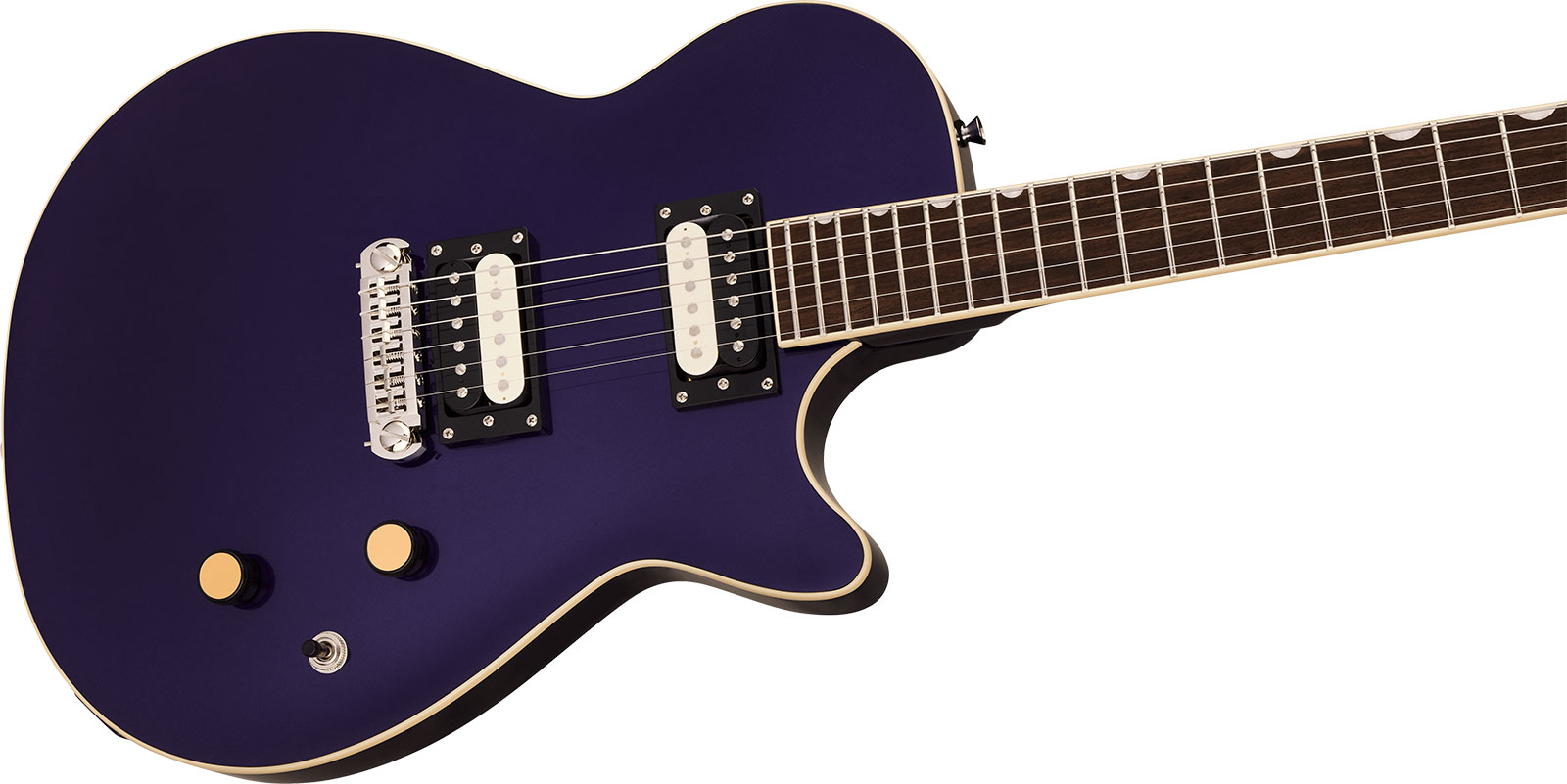 Gretsch Jet Streamliner 2h Ht Lau - Nightshade Purple - Guitarra eléctrica de corte único. - Variation 2