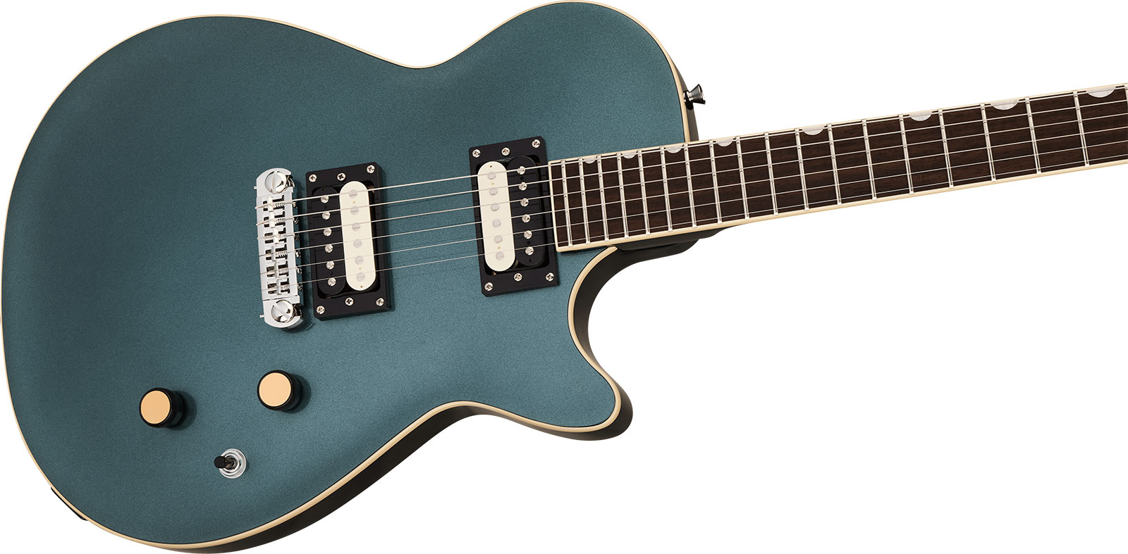 Gretsch Jet Streamliner 2h Ht Lau - Gunmetal - Guitarra eléctrica de corte único. - Variation 2