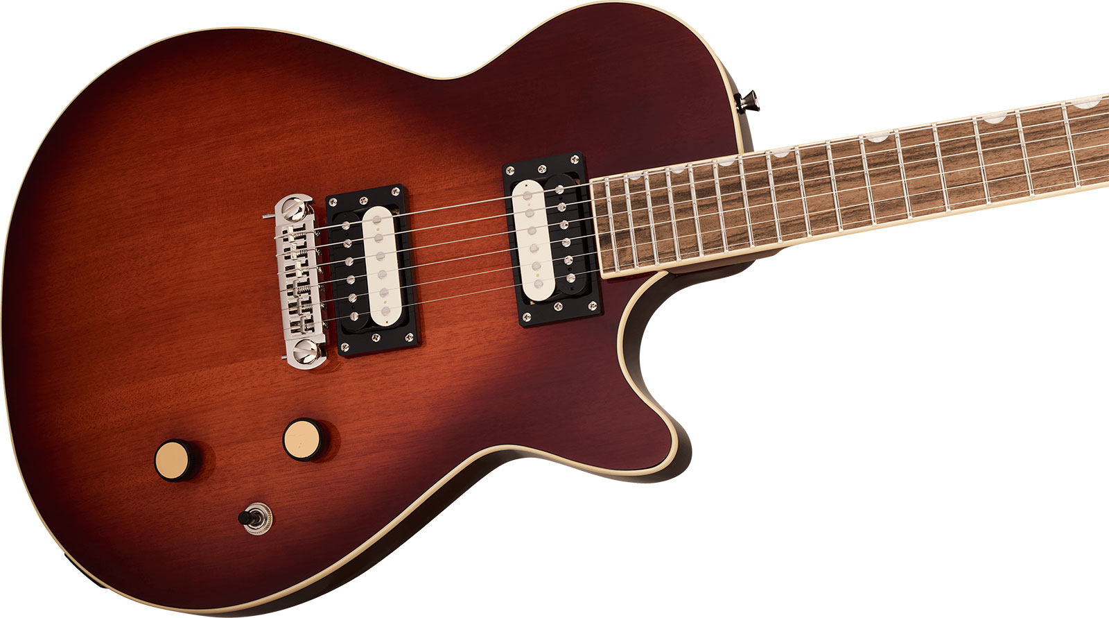 Gretsch Jet Streamliner 2h Ht Lau - Duo-tone Burst - Guitarra eléctrica de corte único. - Variation 2