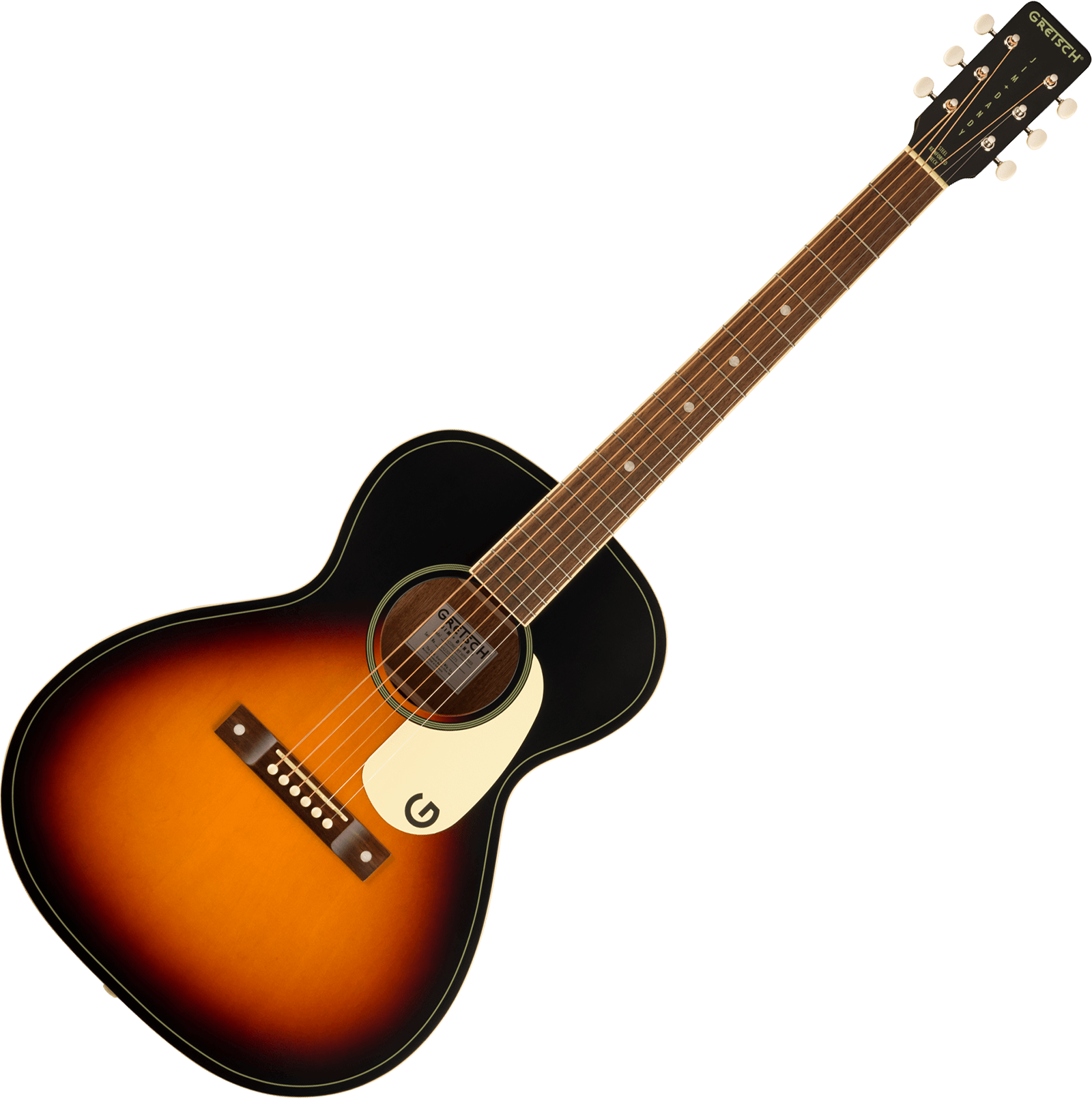 Gretsch Jim Dandy Concert Shsc Tout Tilleul Noy - Rex Burst - Guitarra folk - Variation 5