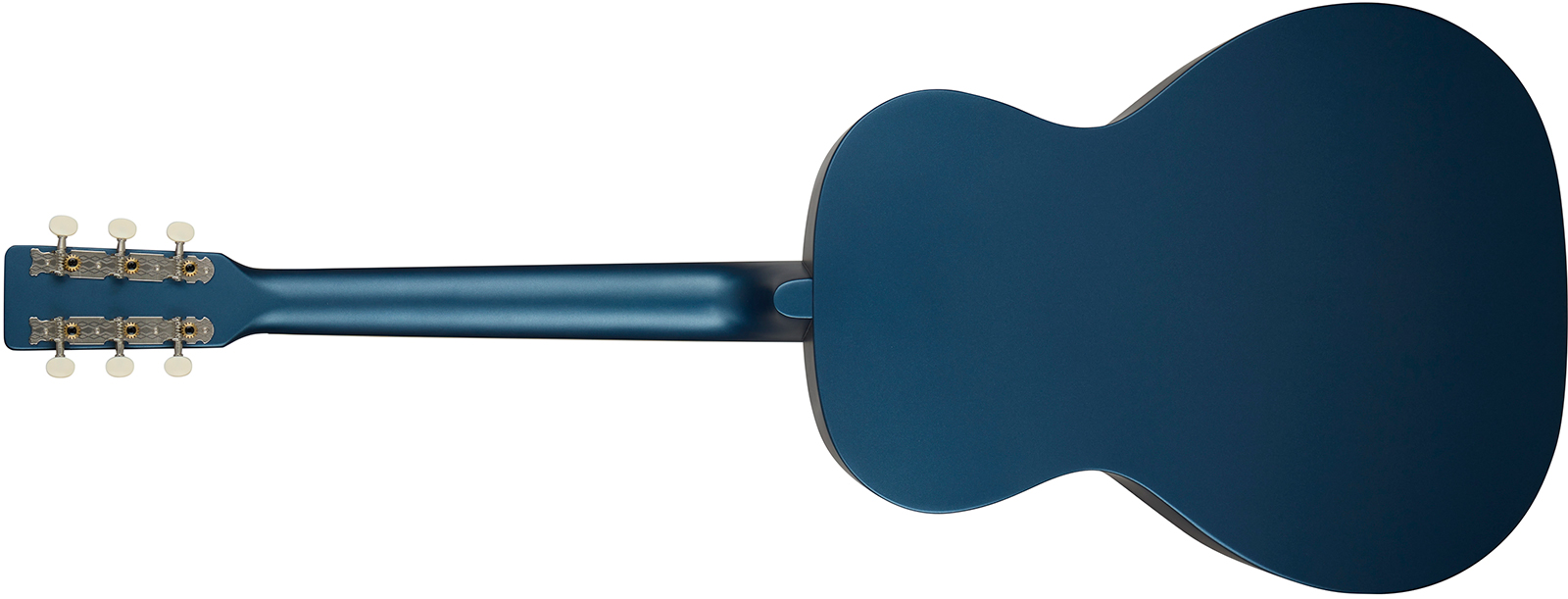 Gretsch Jim Dandy Deltoluxe Ltd Concert Shsc Tout Sapele Noy - Dark Denim - Guitarra folk - Variation 1
