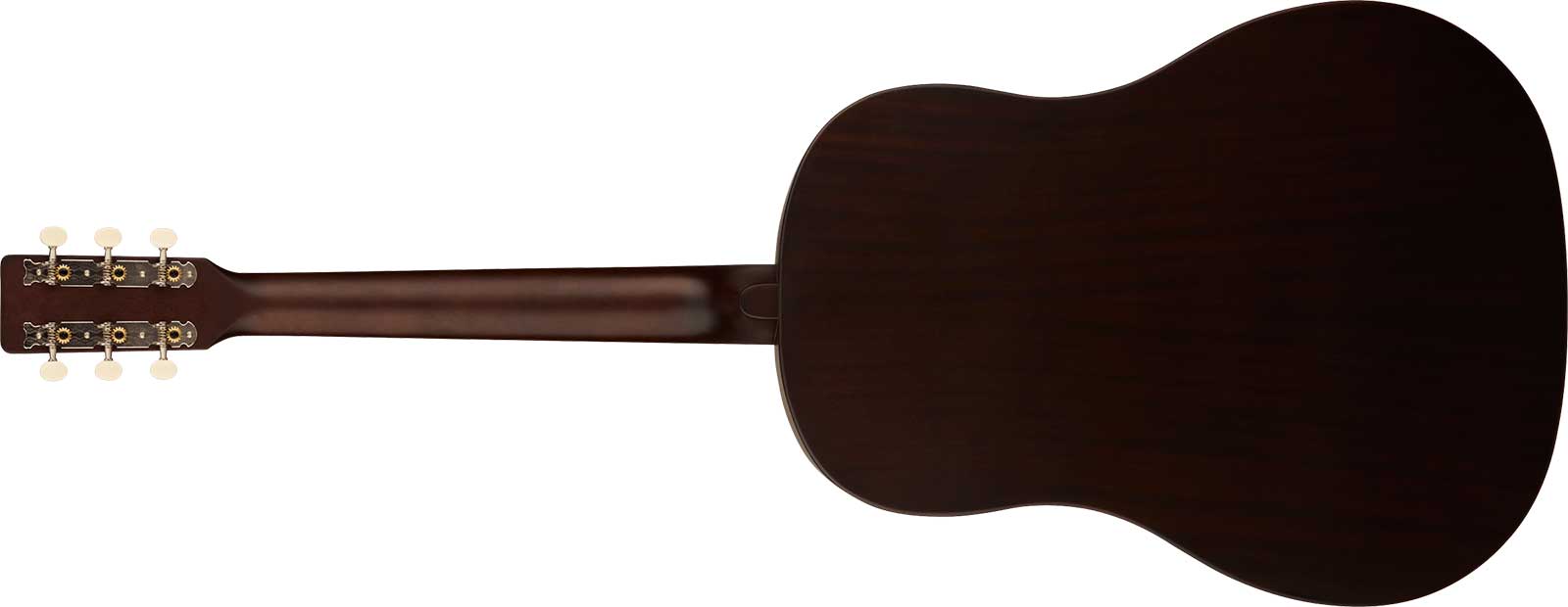 Gretsch Jim Dandy Dreadnought Tout Tilleul Noy - Deep Cherry Burst - Guitarra folk - Variation 1