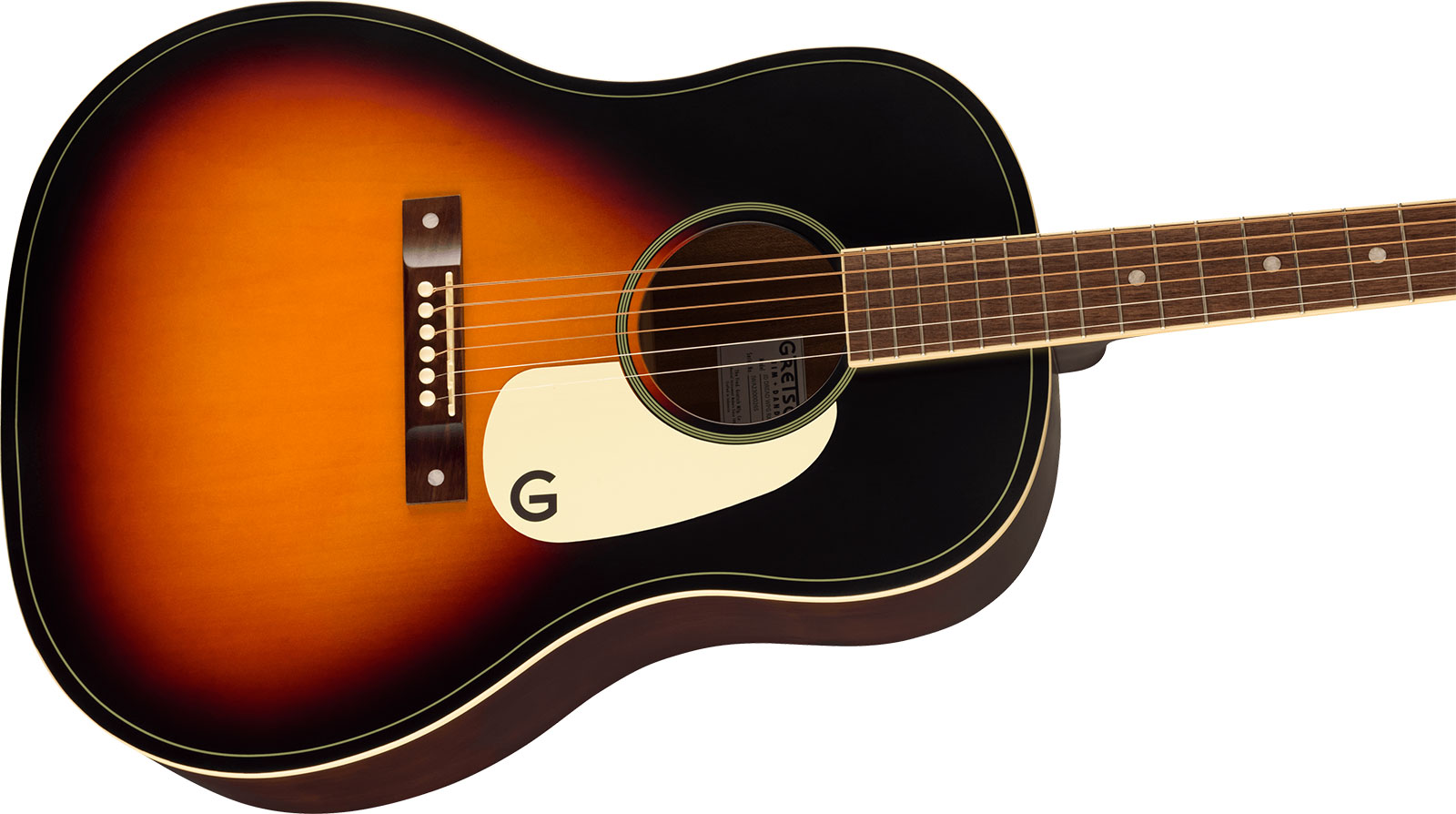 Gretsch Jim Dandy Dreadnought Tout Tilleul Noy - Rex Burst - Guitarra acústica de viaje - Variation 2