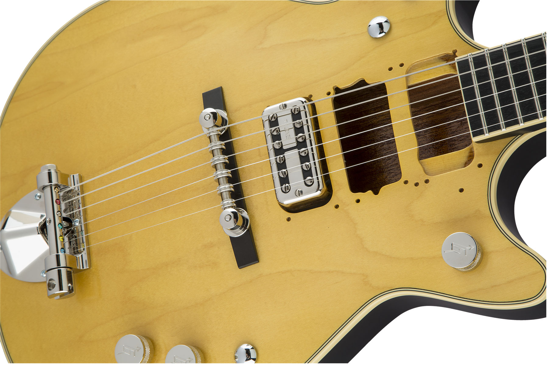 Gretsch Malcolm Young G6131-my Signature Jet Eb - Aged Natural - Guitarra eléctrica de doble corte - Variation 3