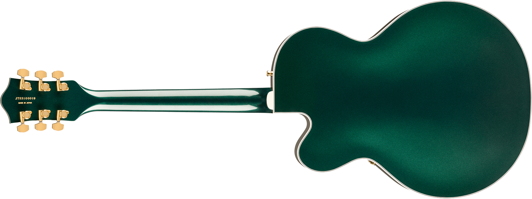 Gretsch Nashville Hollow Body Bigsby Gh Pro Jap 2h Trem Eb - Cadillac Green - Guitarra eléctrica semi caja - Variation 1