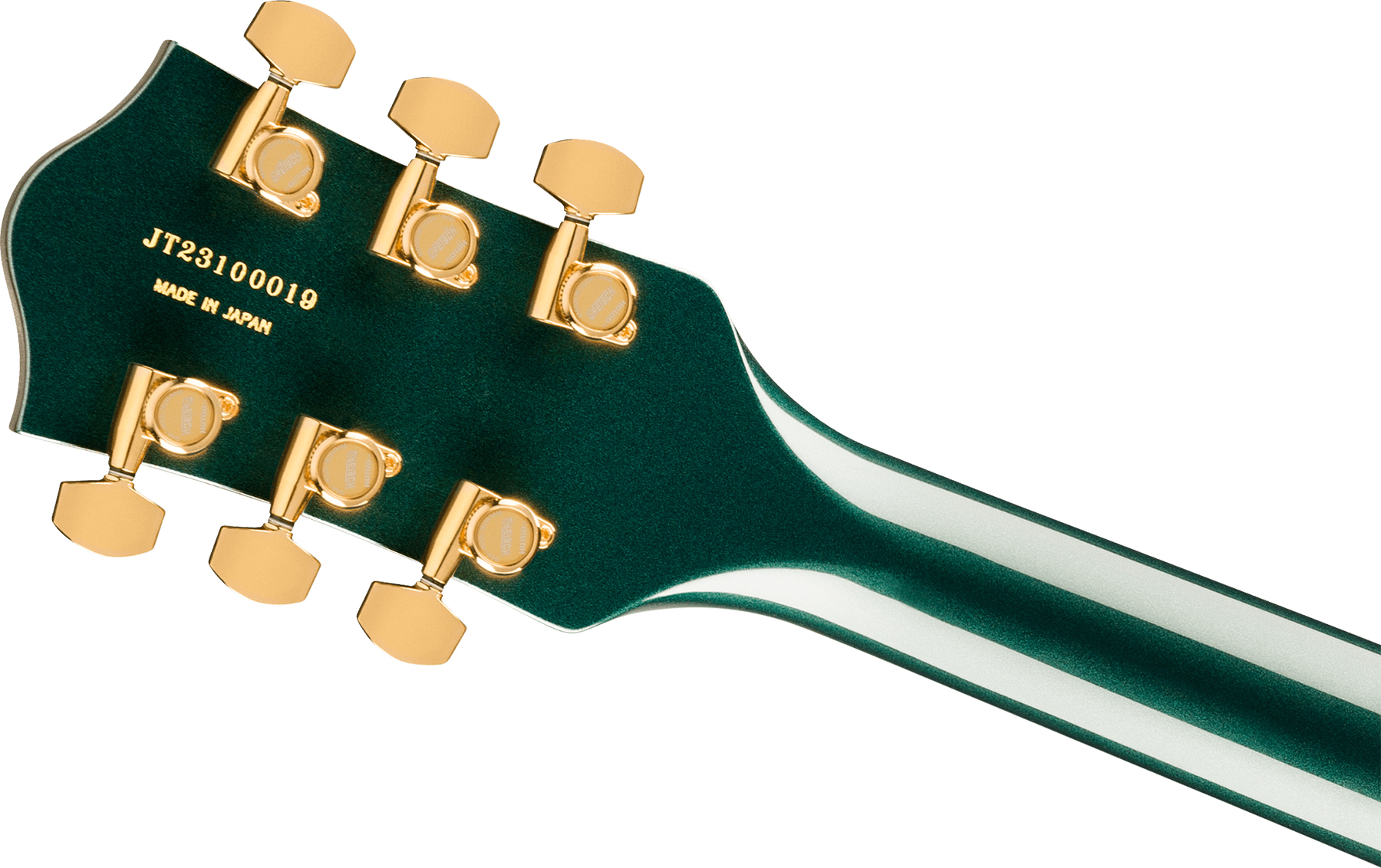 Gretsch Nashville Hollow Body Bigsby Gh Pro Jap 2h Trem Eb - Cadillac Green - Guitarra eléctrica semi caja - Variation 3