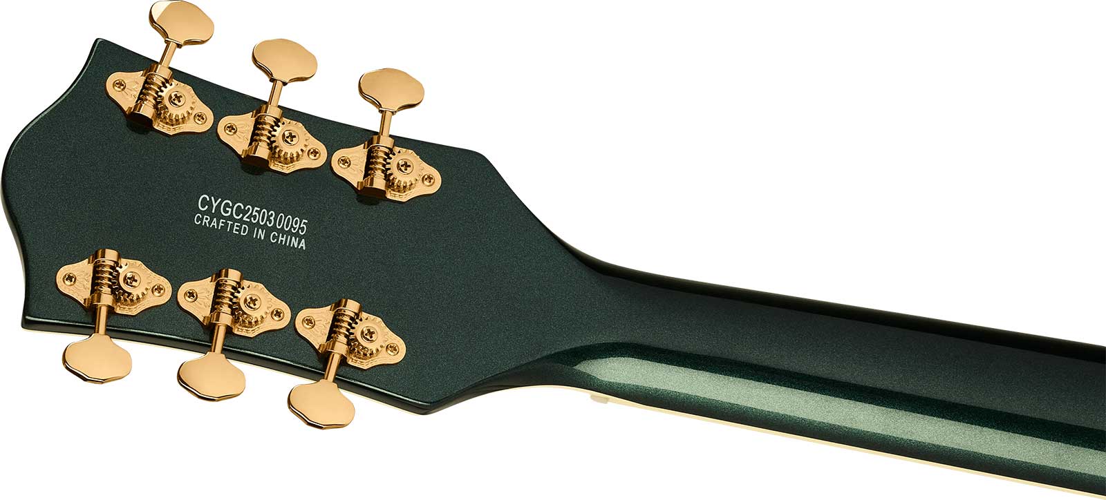 Gretsch Nashville Hollow Body Sc Bigsby Synchromatic 2h Trem Eb - Cadillac Green - Guitarra eléctrica semi caja - Variation 3