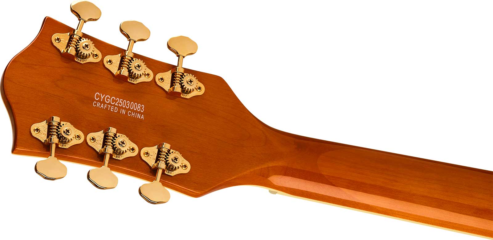 Gretsch Nashville Hollow Body Sc Bigsby Synchromatic 2h Trem Eb - 50's Orange Stain - Guitarra eléctrica semi caja - Variation 3